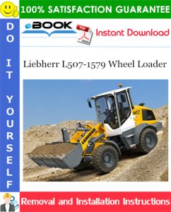 Liebherr L507-1579 Wheel Loader Removal and Installation Manual