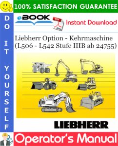 Liebherr Option - Kehrmaschine (L506 - L542 Stufe IIIB ab 24755)