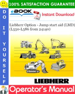 Liebherr Option - Jump start aid (LMD) Operator's Manual