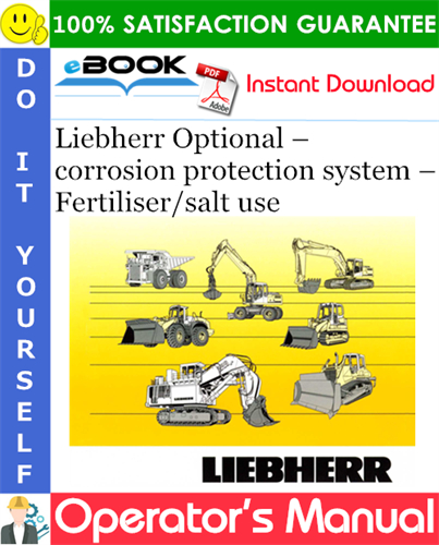 Liebherr Optional – corrosion protection system – Fertiliser/salt use