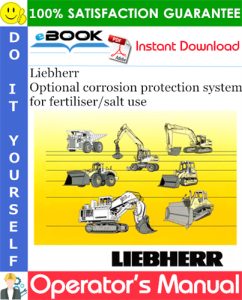 Liebherr Optional corrosion protection system for fertiliser/salt use