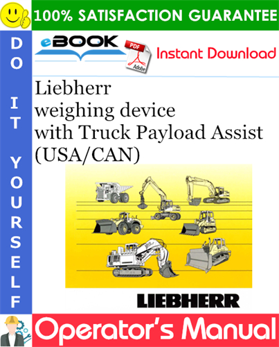 Liebherr weighing device with Truck Payload Assist (USA/CAN)