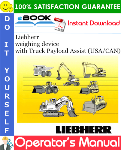 Liebherr weighing device with Truck Payload Assist (USA/CAN)