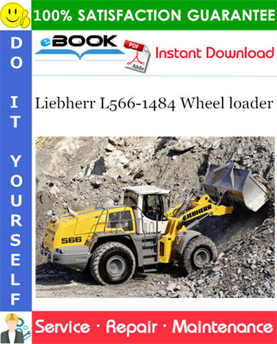Liebherr L566-1484 Wheel loader Service Repair Manual