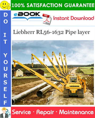 Liebherr RL56-1632 Pipe layer Service Repair Manual