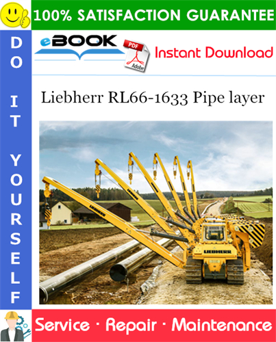 Liebherr RL66-1633 Pipe layer Service Repair Manual
