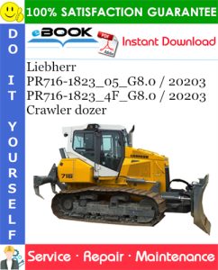 Liebherr PR716-1823_05_G8.0 / 20203, PR716-1823_4F_G8.0 / 20203 Crawler dozer