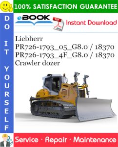 Liebherr PR726-1793_05_G8.0 / 18370, PR726-1793_4F_G8.0 / 18370 Crawler dozer