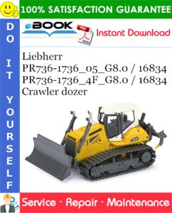 Liebherr PR736-1736_05_G8.0 / 16834, PR736-1736_4F_G8.0 / 16834 Crawler dozer
