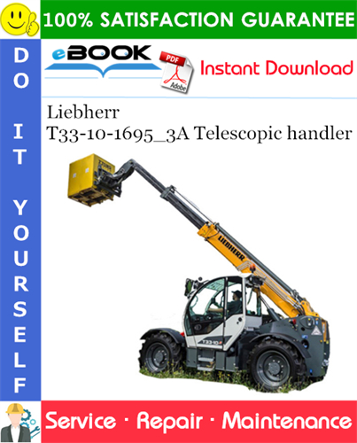 Liebherr T33-10-1695_3A Telescopic handler Service Repair Manual