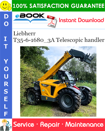 Liebherr T35-6-1680_3A Telescopic handler Service Repair Manual