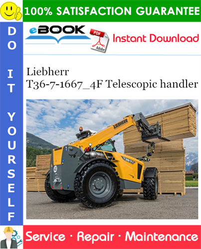 Liebherr T36-7-1667_4F Telescopic handler Service Repair Manual