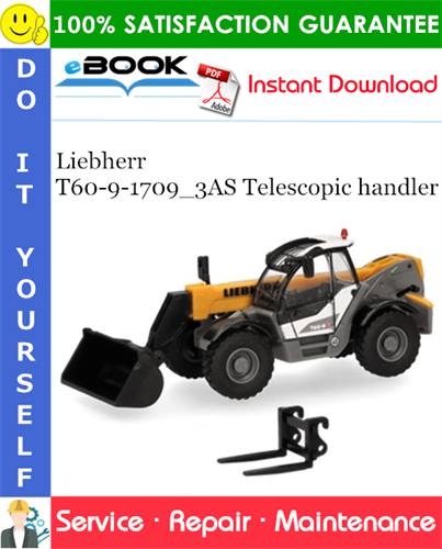 Liebherr T60-9-1709_3AS Telescopic handler Service Repair Manual