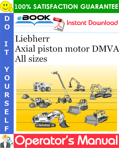 Liebherr Axial piston motor DMVA All sizes Operator's Manual