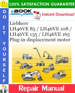 Liebherr LH46VE 85 / LH46VE 108 / LH46VE 135 / LH46VE 165 Plug-in displacement motor